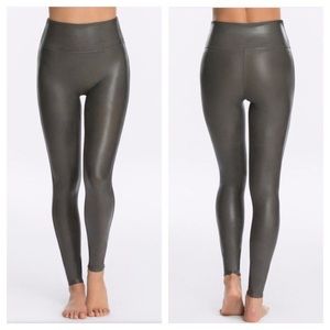 Gunmetal Spanx Leggings
